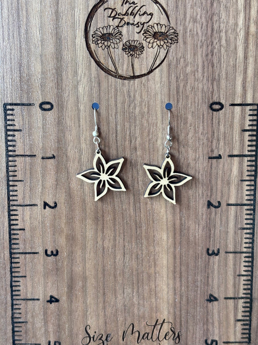 Simple Flower Earrings