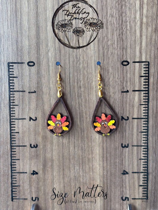 Turkey Time Earrings