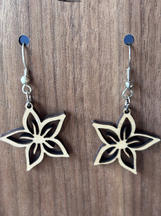 Simple Flower Earrings