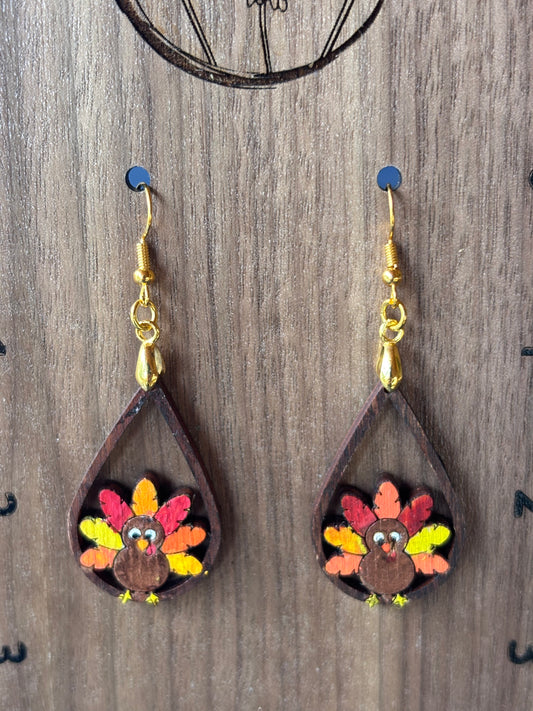 Turkey Time Earrings